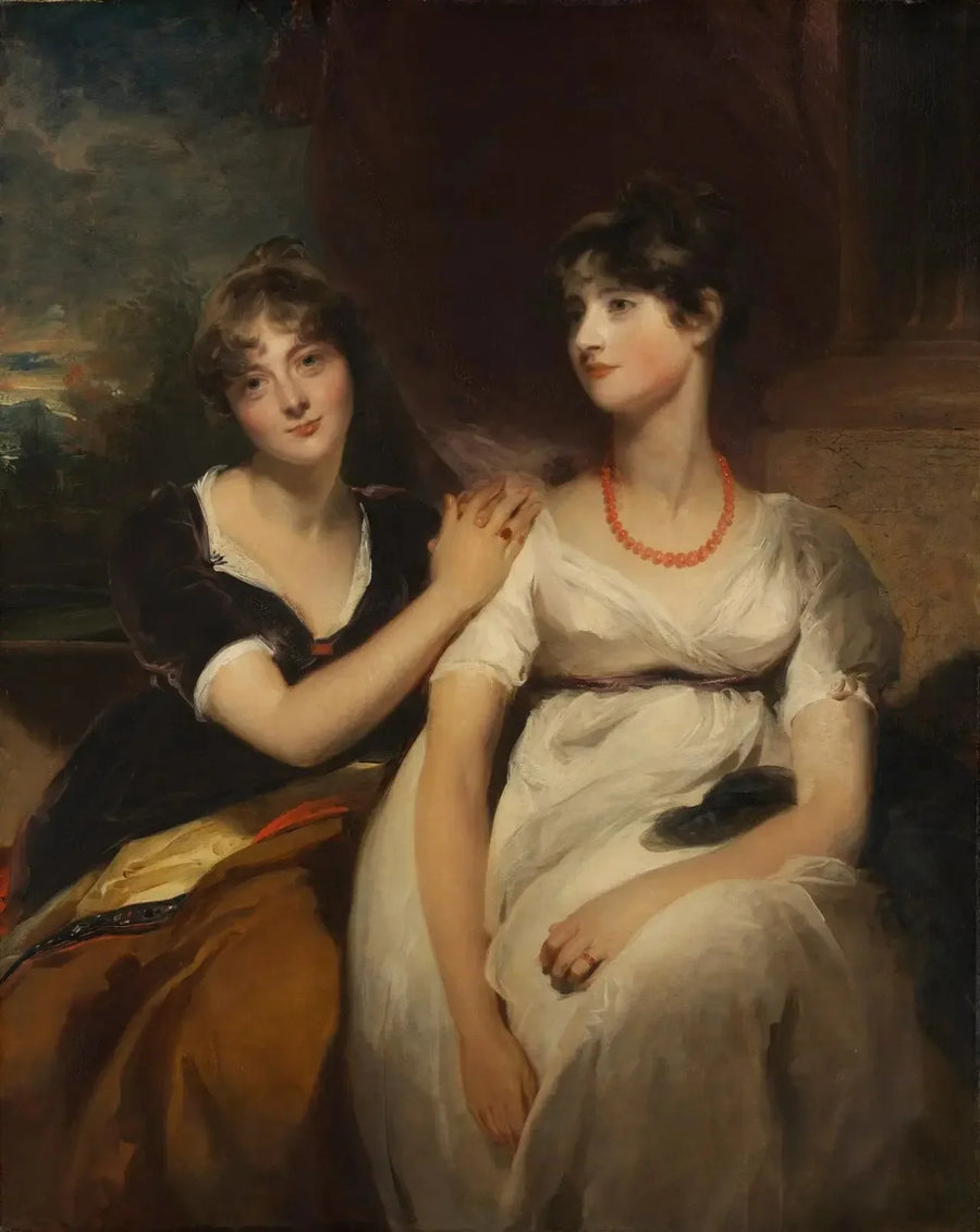 Portrait von Charlotte und Sarah Carteret-Hardy - Thomas Lawrence
