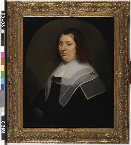 Porträt von Christina Pijll (geboren 1601). Ehefrau von Cornelis van Beveren - Gerrit van Honthorst