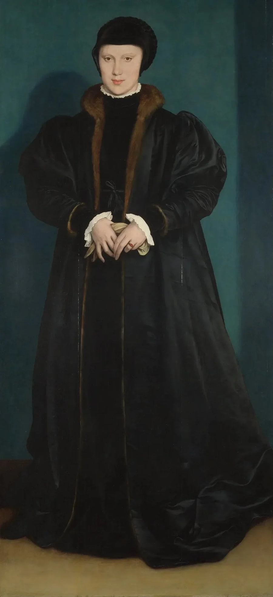 Portrait de Christine de Danemark - Hans Holbein le Jeune image 1 reproduction de peinture à l’huile