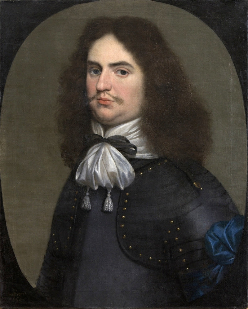Portrait von Christoph Delphicus zu Dohna (1628-1688). - Gerrit van Honthorst