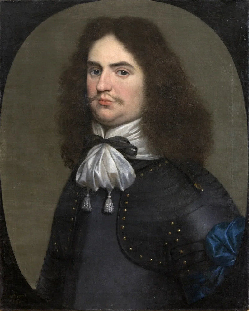 Portrait von Christoph Delphicus zu Dohna (1628-1688). - Gerrit van Honthorst