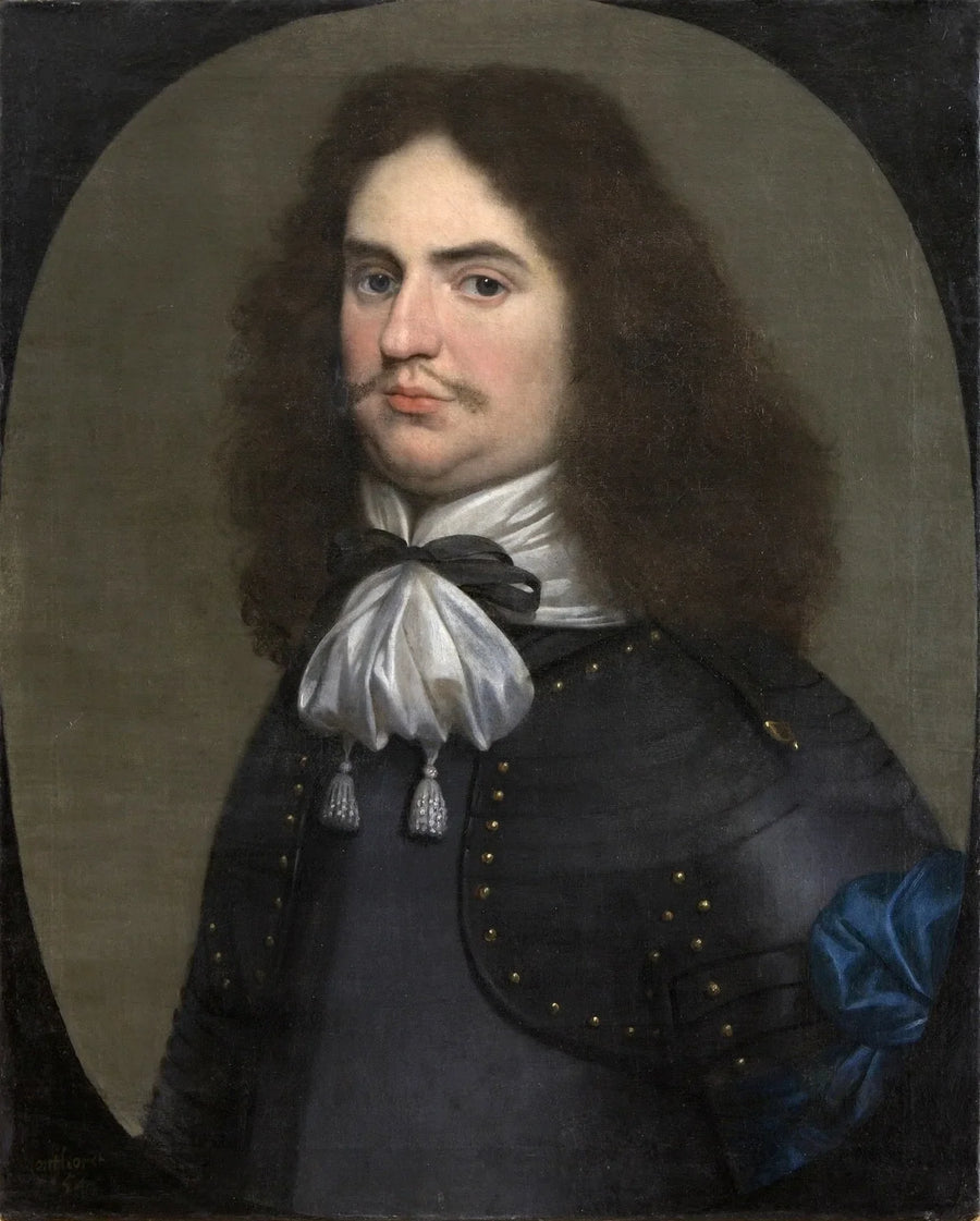 Portrait von Christoph Delphicus zu Dohna (1628-1688). - Gerrit van Honthorst