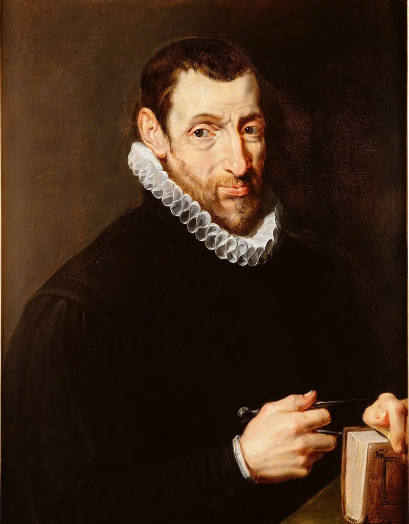 Porträt von Christophe Plantin - Peter Paul Rubens
