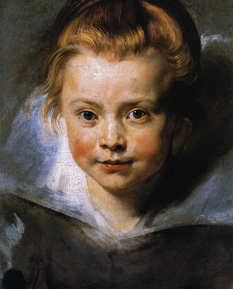 Porträt von Clara Serena Rubens, der Tochter des Künstlers - Peter Paul Rubens