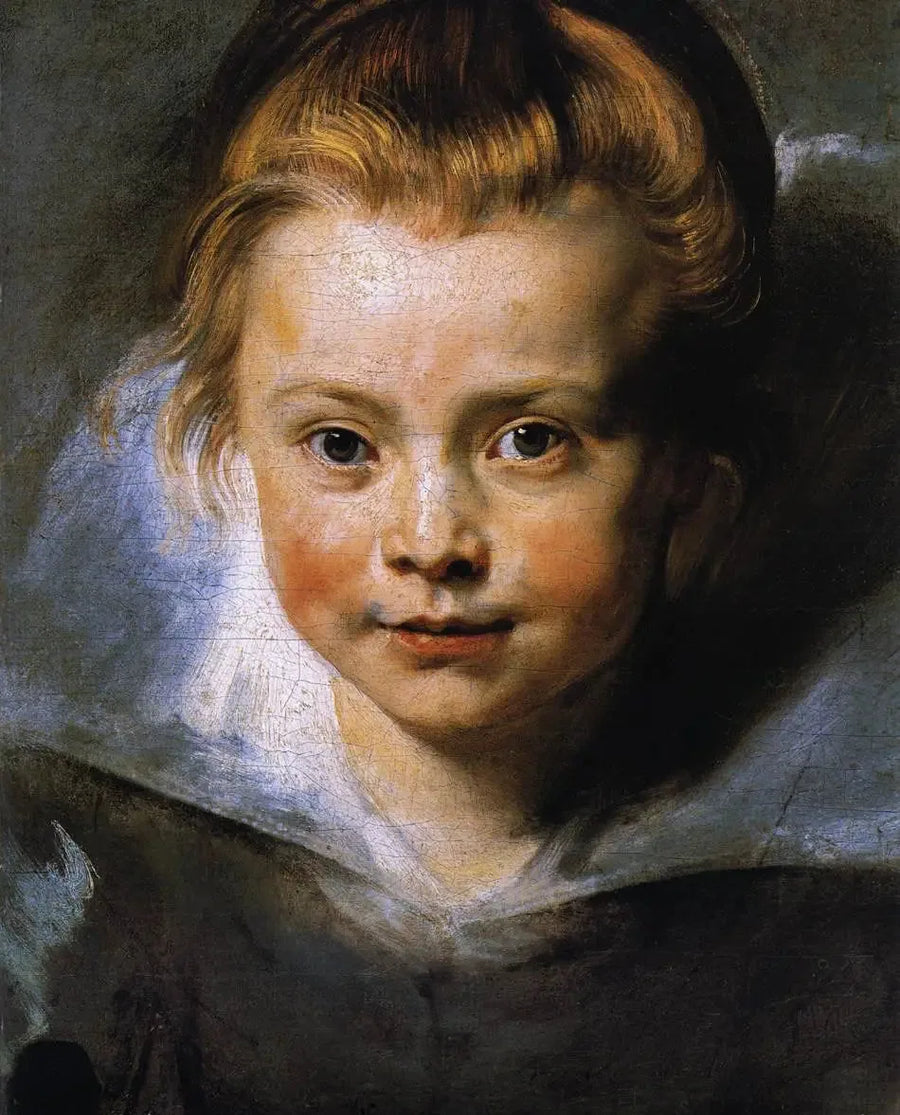 Porträt von Clara Serena Rubens, der Tochter des Künstlers - Peter Paul Rubens