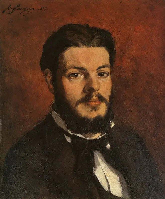 Porträt von Claude-Antoine-Charles Favre - Paul Gauguin