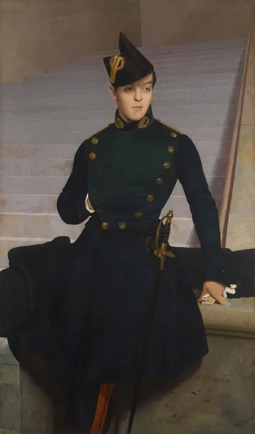 Porträt von Claude-Armand Gérôme, Bruder des Künstlers - Jean-Léon Gérôme
