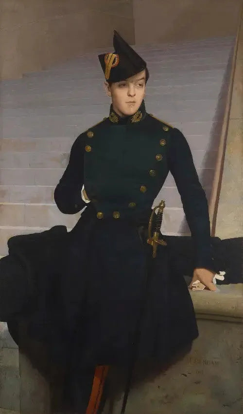 Porträt von Claude-Armand Gérôme, Bruder des Künstlers - Jean-Léon Gérôme