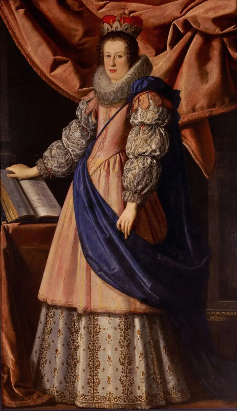Porträt von Claudia de' Médicis - Lorenzo Lippi
