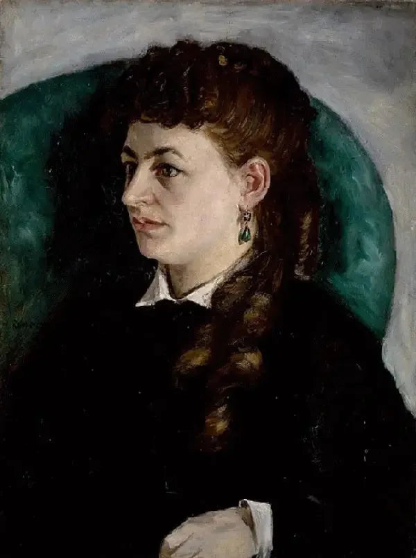 Porträt von Clémence Tréhot, genannt Mme Jules Le Cœur - Pierre-Auguste Renoir