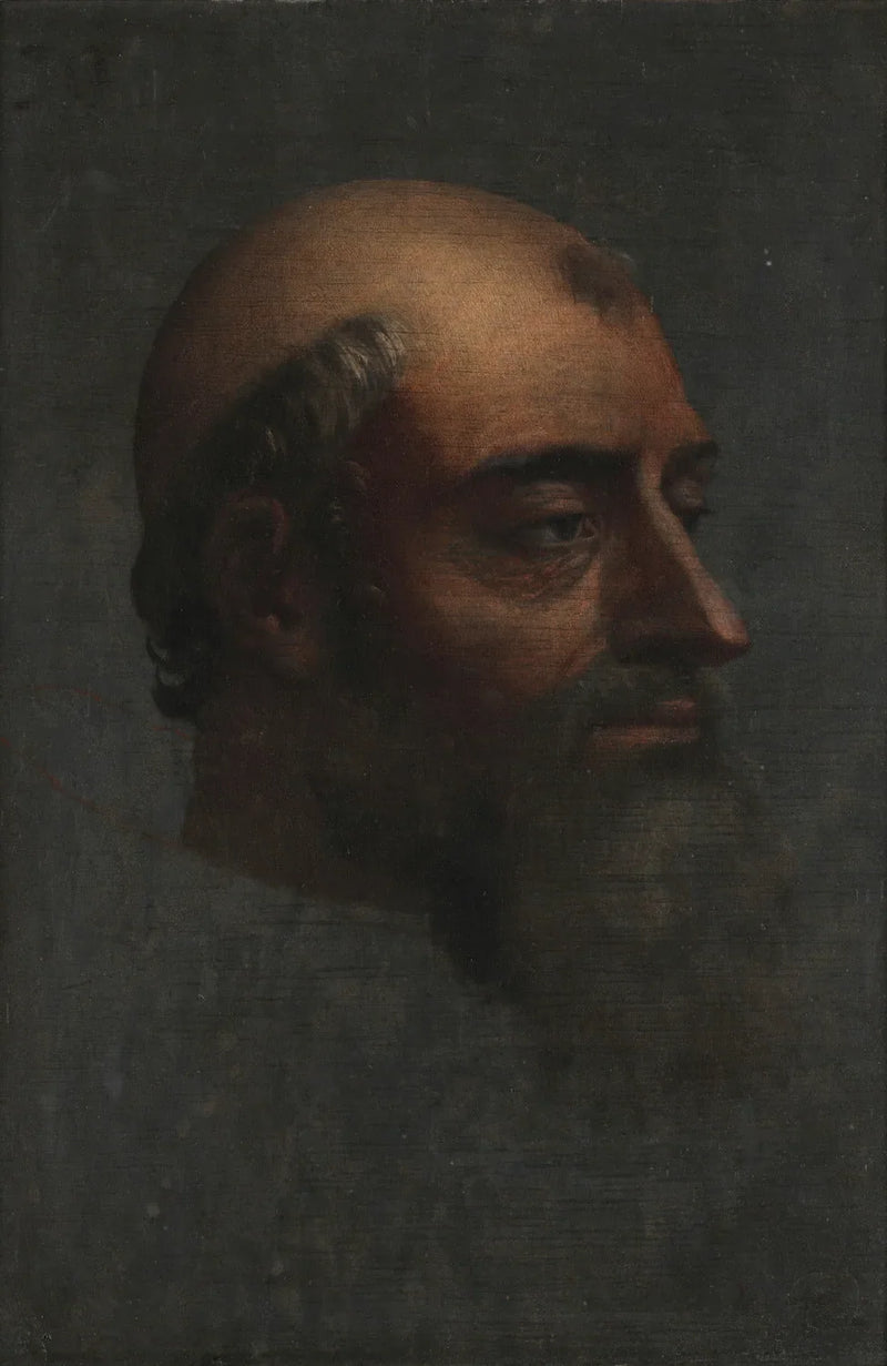 Porträt von Clemens VII mit Bart - Sebastiano del Piombo