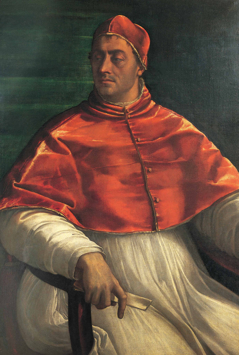 Porträt von Clemens VII ohne Bart - Sebastiano del Piombo