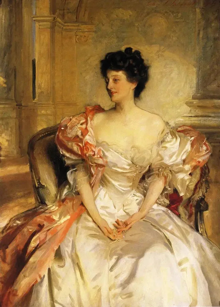 Porträt von Cora Elizabeth Smith Colgate Kennard, kurz Gräfin von Strafford - John Singer Sargent