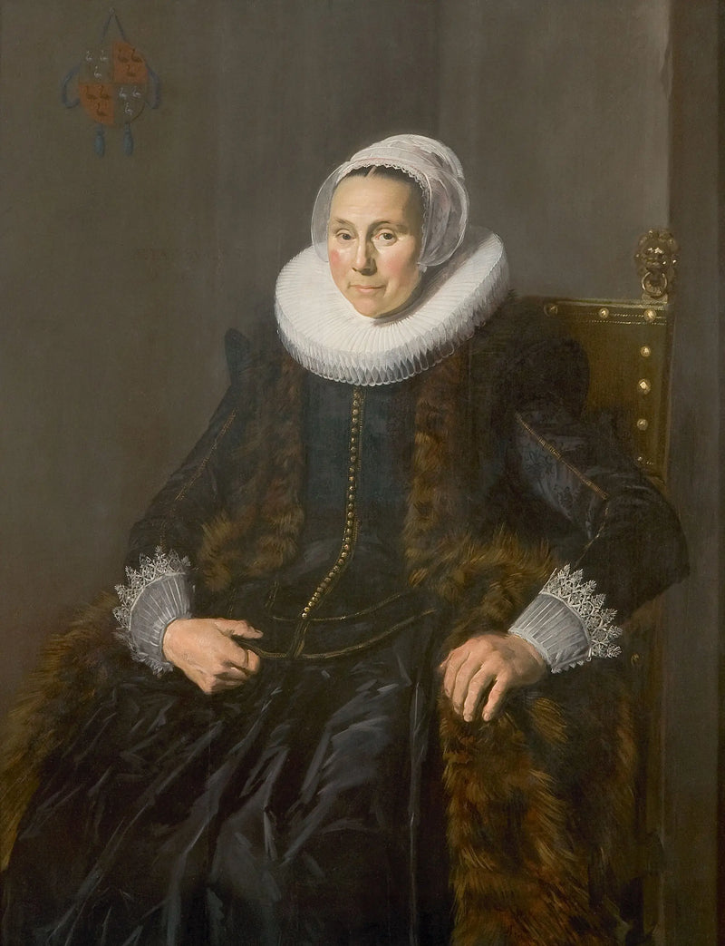 Portrait von Cornelia Voogt - Frans Hals