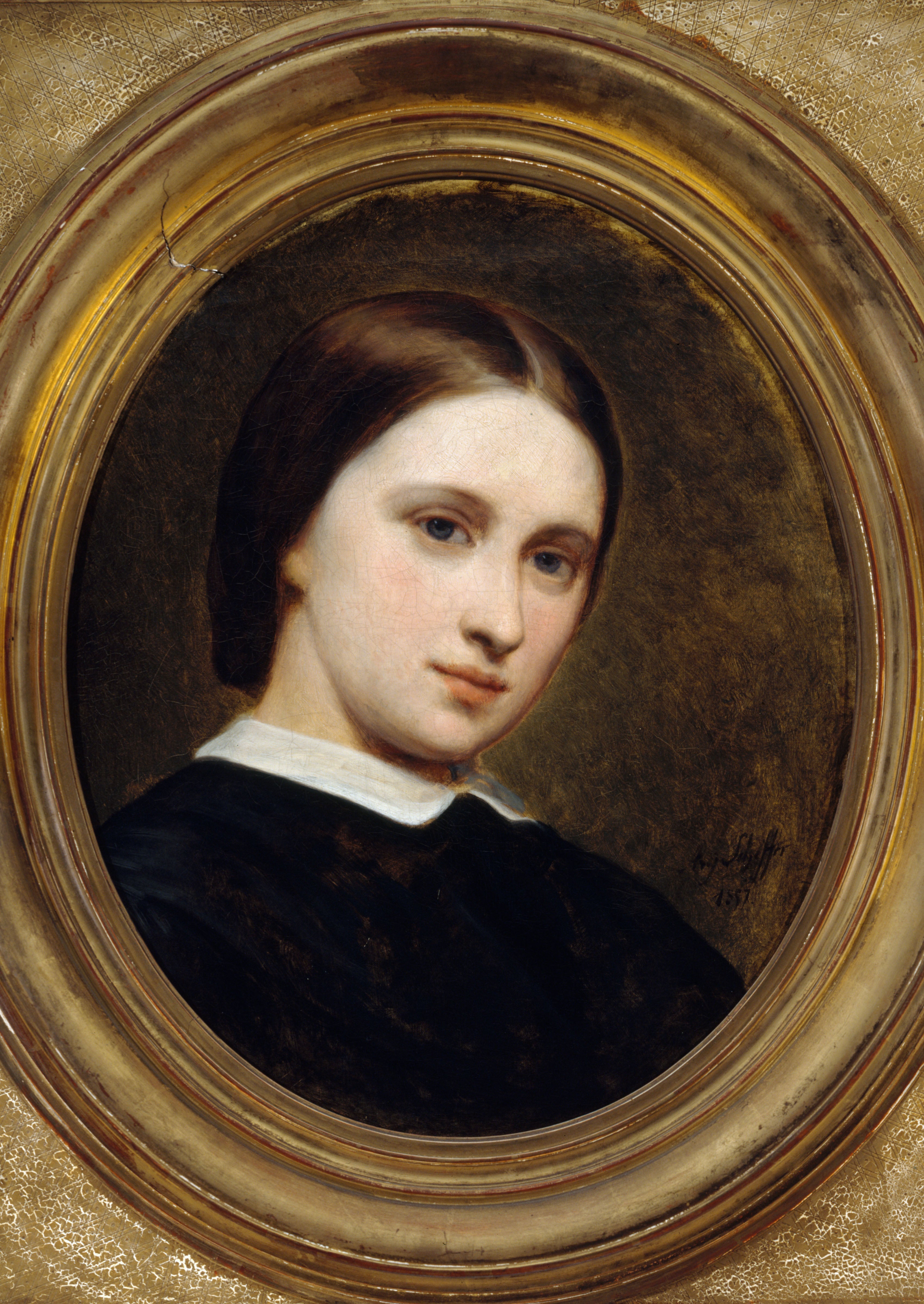 Portrait de Cornélie Renan-Scheffer - Ary Scheffer image 1 tableau peint à l’huile sur toile