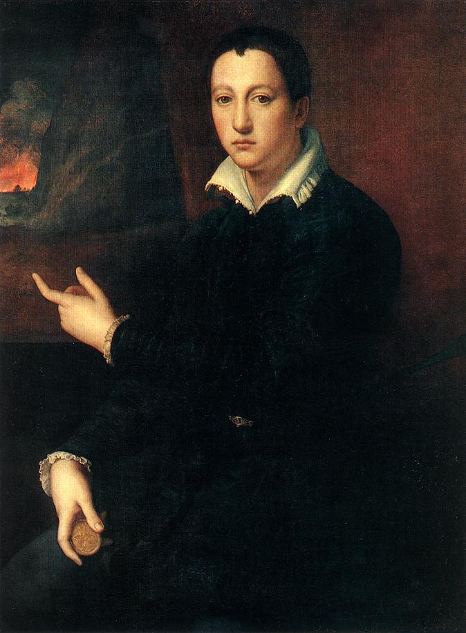 Porträt von Cosimo I. de' Medici - Bronzino