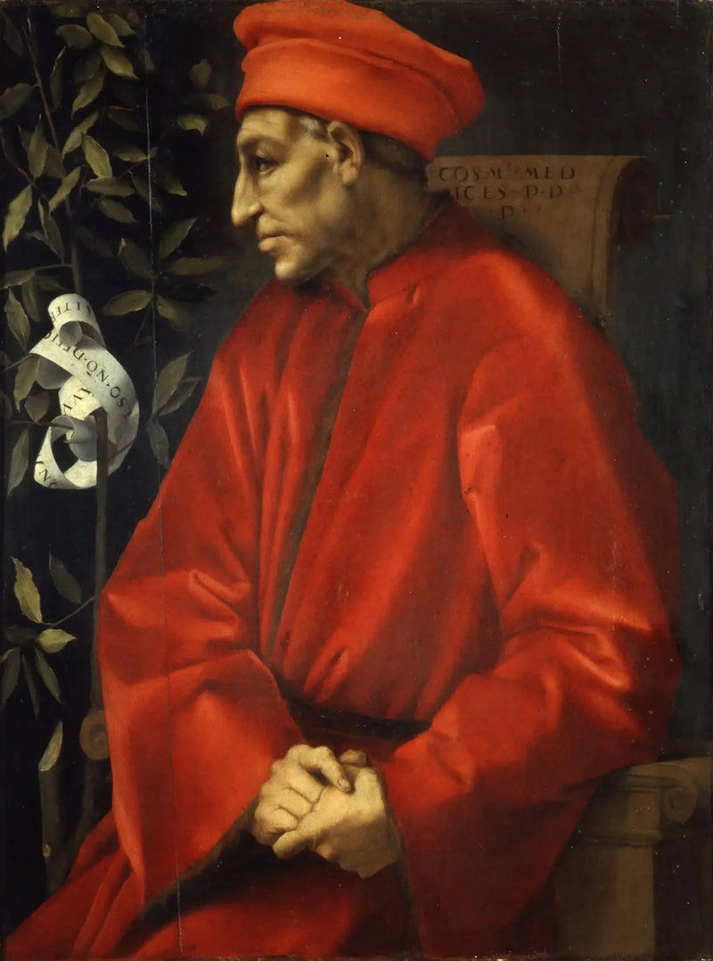 Porträt von Cosme dem Älteren - Pontormo