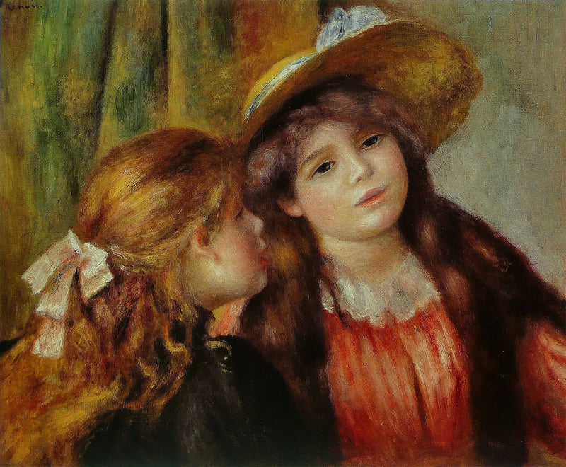 Porträt von zwei kleinen Mädchen - Pierre-Auguste Renoir