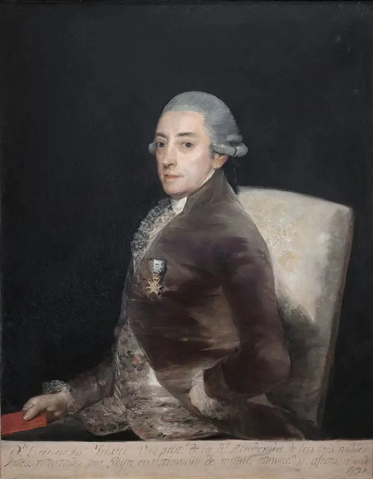 Porträt von Don Bernardo Iriarte - Francisco de Goya