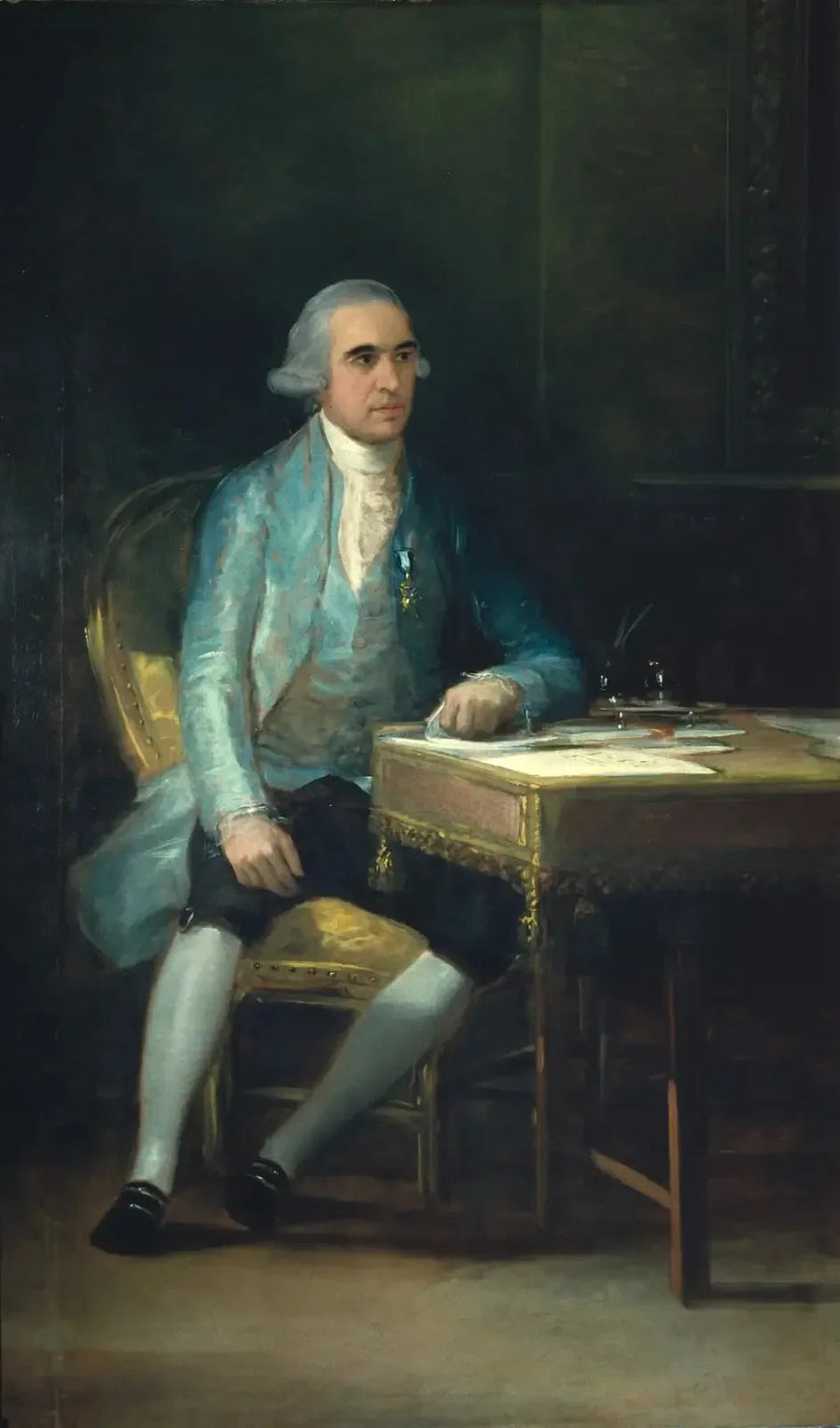 Porträt von Don Francisco de Saavedra - Francisco de Goya