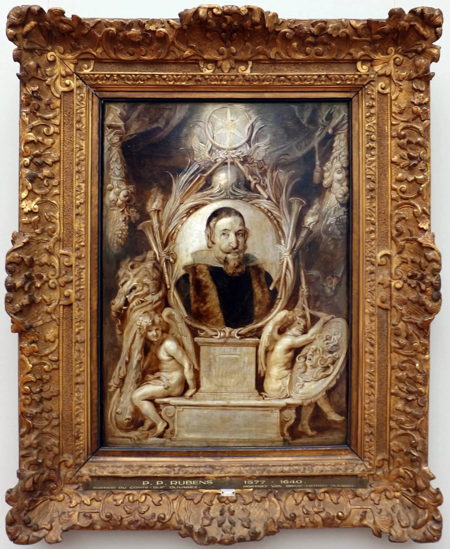 Porträt von Don Gasparo de Guzmán y Pimentel, Graf-Duque von Olivares, Herzog von San Lucar de Barrameda (1587-1645) - Peter Paul Rubens