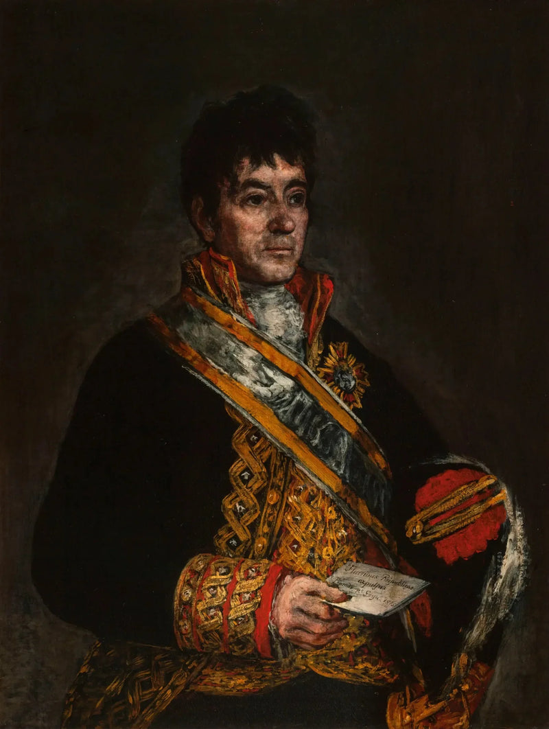 Porträt von Don Miguel De Lardizabal - Francisco de Goya