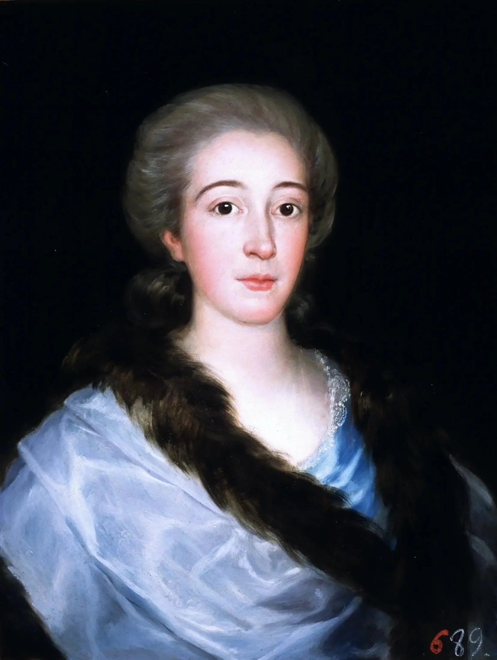 Portrait de Doña María Teresa de Vallabriga y Rozas (1759-1820) - Francisco de Goya image 1 copie peinte à la main à l’huile