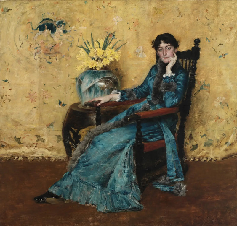 Portrait von Dora Wheeler - William Merritt Chase