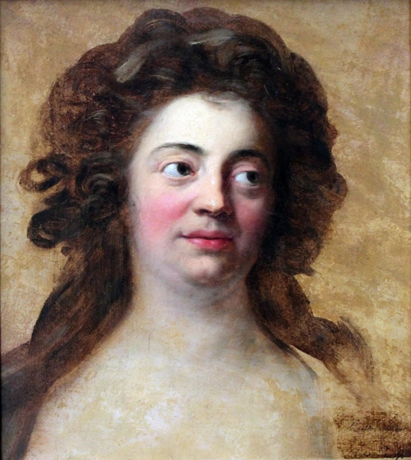 Porträt von Dorothea Schlegel, der ältesten Tochter des Philosophen Moses Mendelsson - Anton Graff