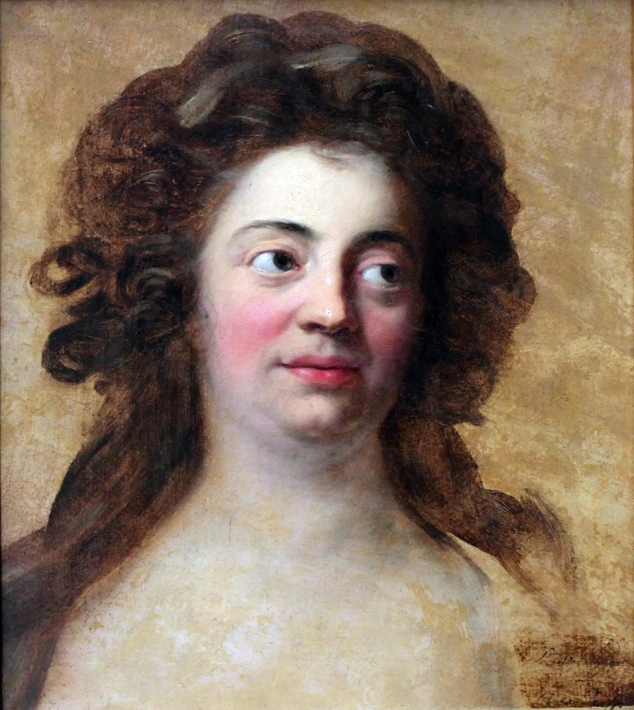 Porträt von Dorothea Schlegel, der ältesten Tochter des Philosophen Moses Mendelsson - Anton Graff