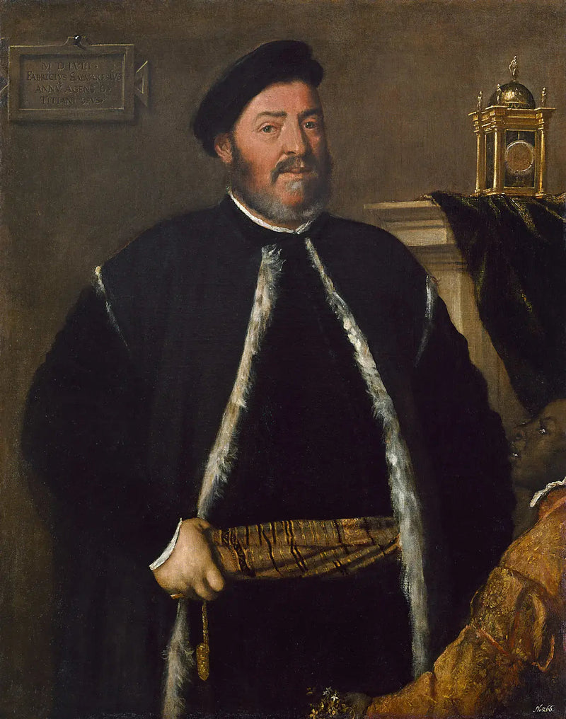 Portrait von Fabrizio Salvaresio - Titian