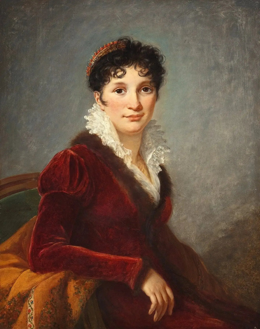 Portrait von Fanny Biron, Prinzessin von Kurland - Élisabeth Vigée Le Brun