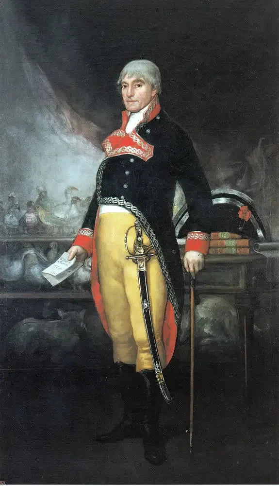 Portrait de Félix de Azara - Francisco de Goya image 1 reproduction d’œuvre d’art à l’huile