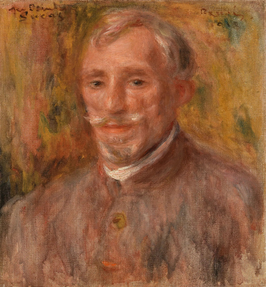 Porträt von Félix Hippolyte-Lucas - Pierre-Auguste Renoir