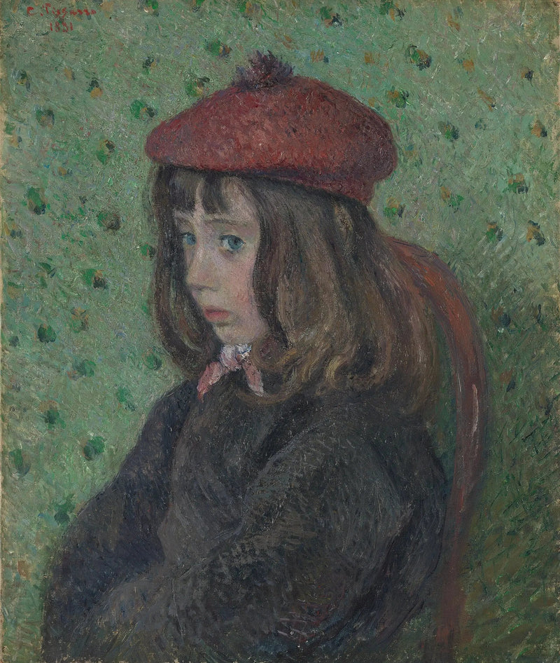 Porträt von Félix Pissarro - Camille Pissarro