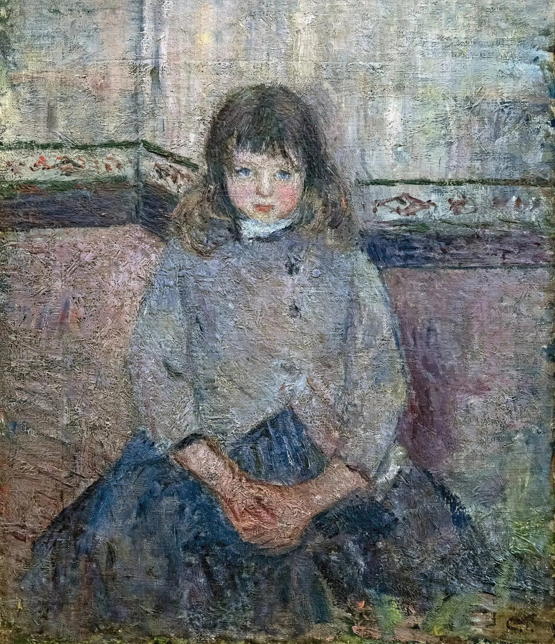 Porträt von Félix Pissarro im Rock - Camille Pissarro
