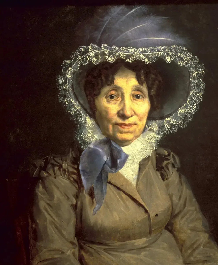 Porträt einer älteren Frau - Jacques-Louis David