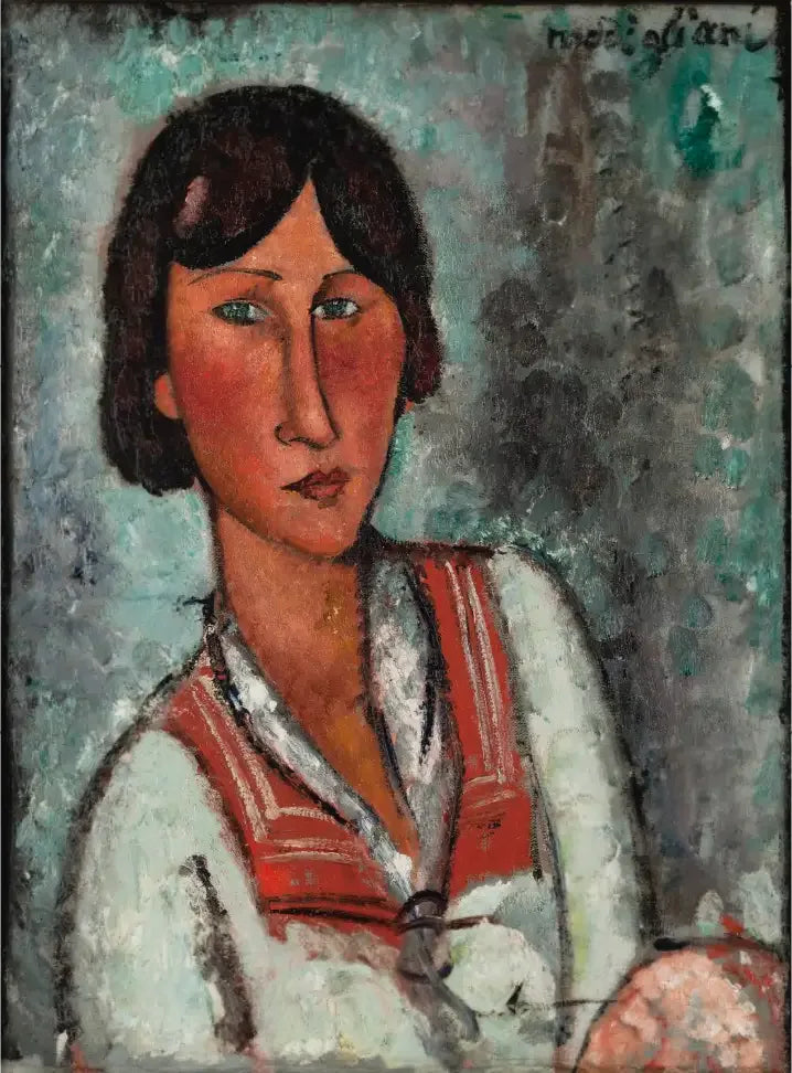 Frauenporträt - Amedeo Modigliani