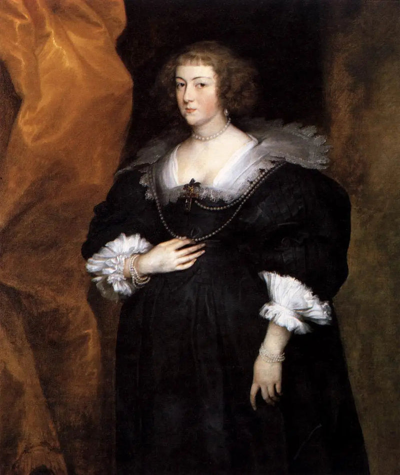 Portrait einer Frau - Antoine van Dyck