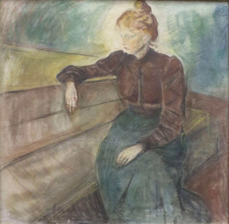 Frauenporträt - Edvard Munch