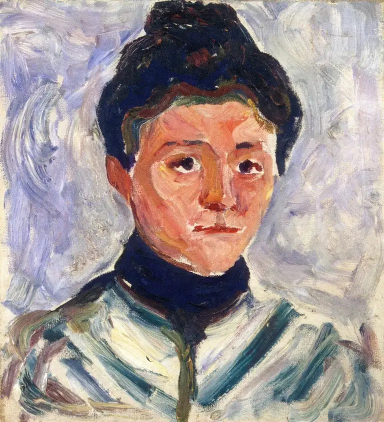 Frauenporträt - Edvard Munch