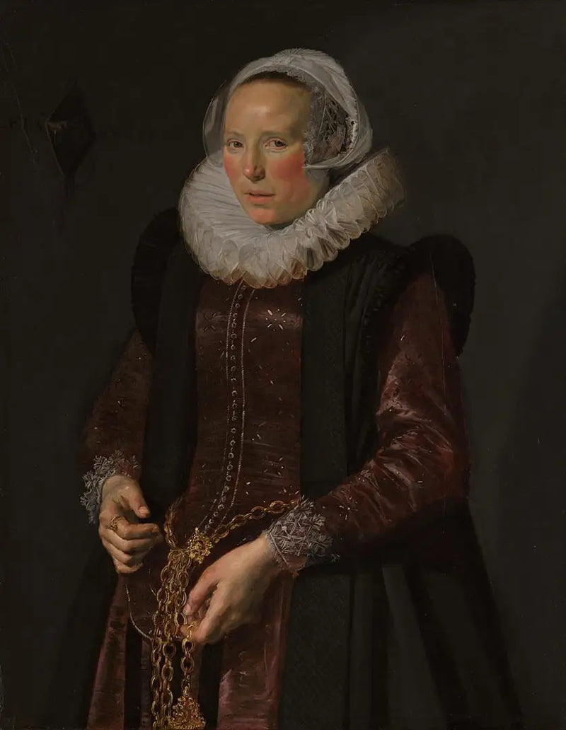 Portrait einer Frau - Frans Hals