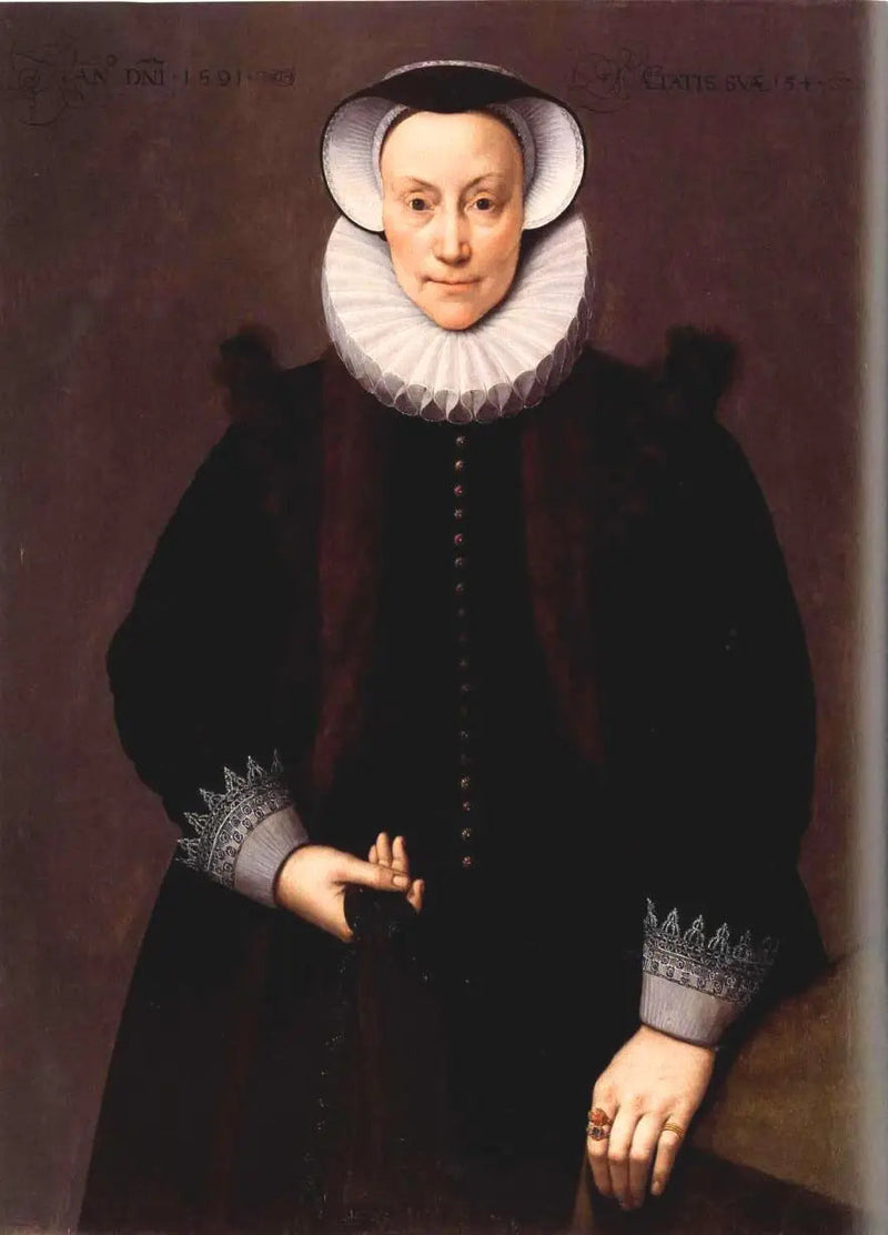 Portrait einer Frau - Frans Pourbus der Jüngere