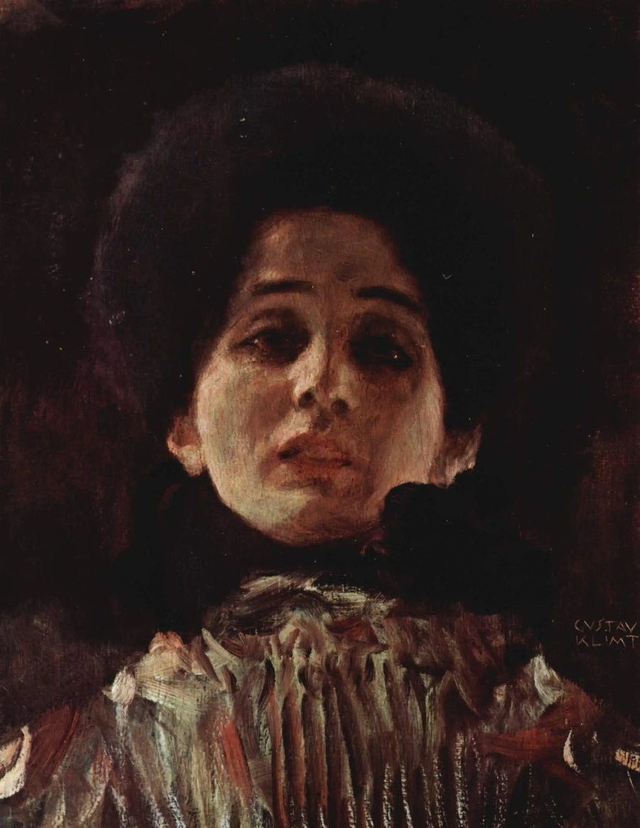 Porträt einer Frau - Gustav Klimt