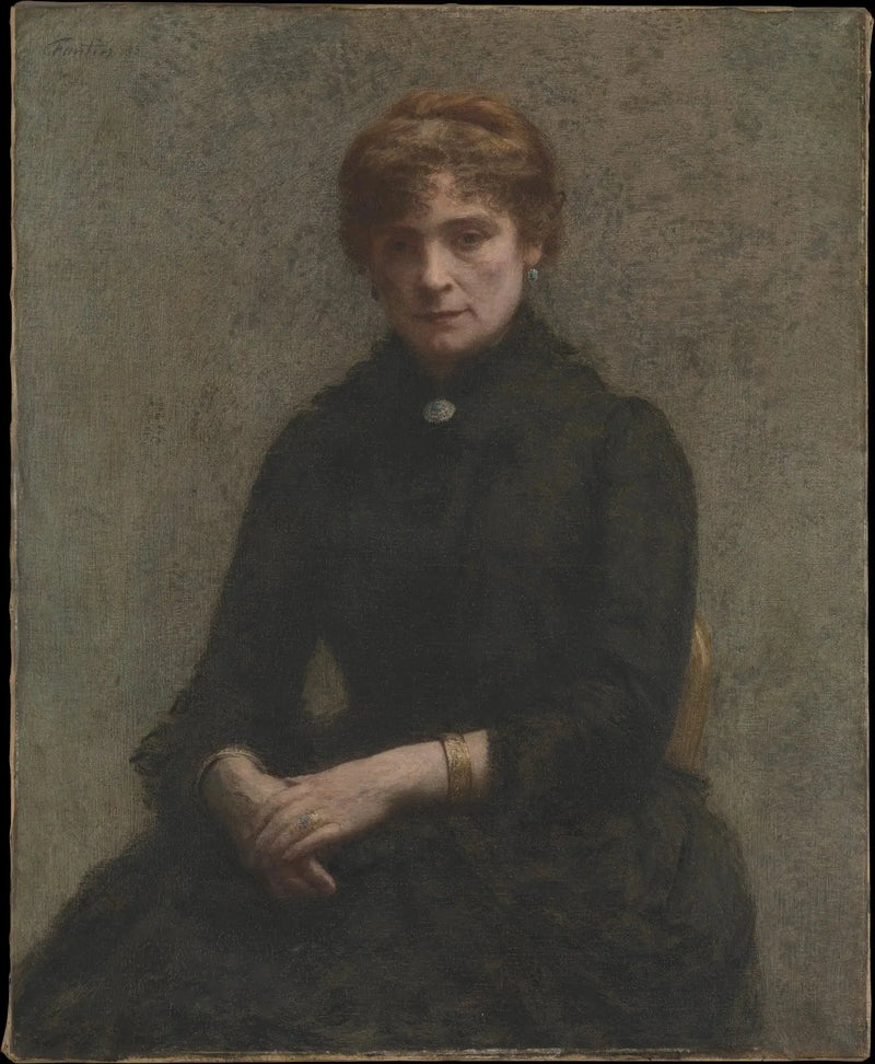 Portrait einer Frau - Henri Fantin-Latour