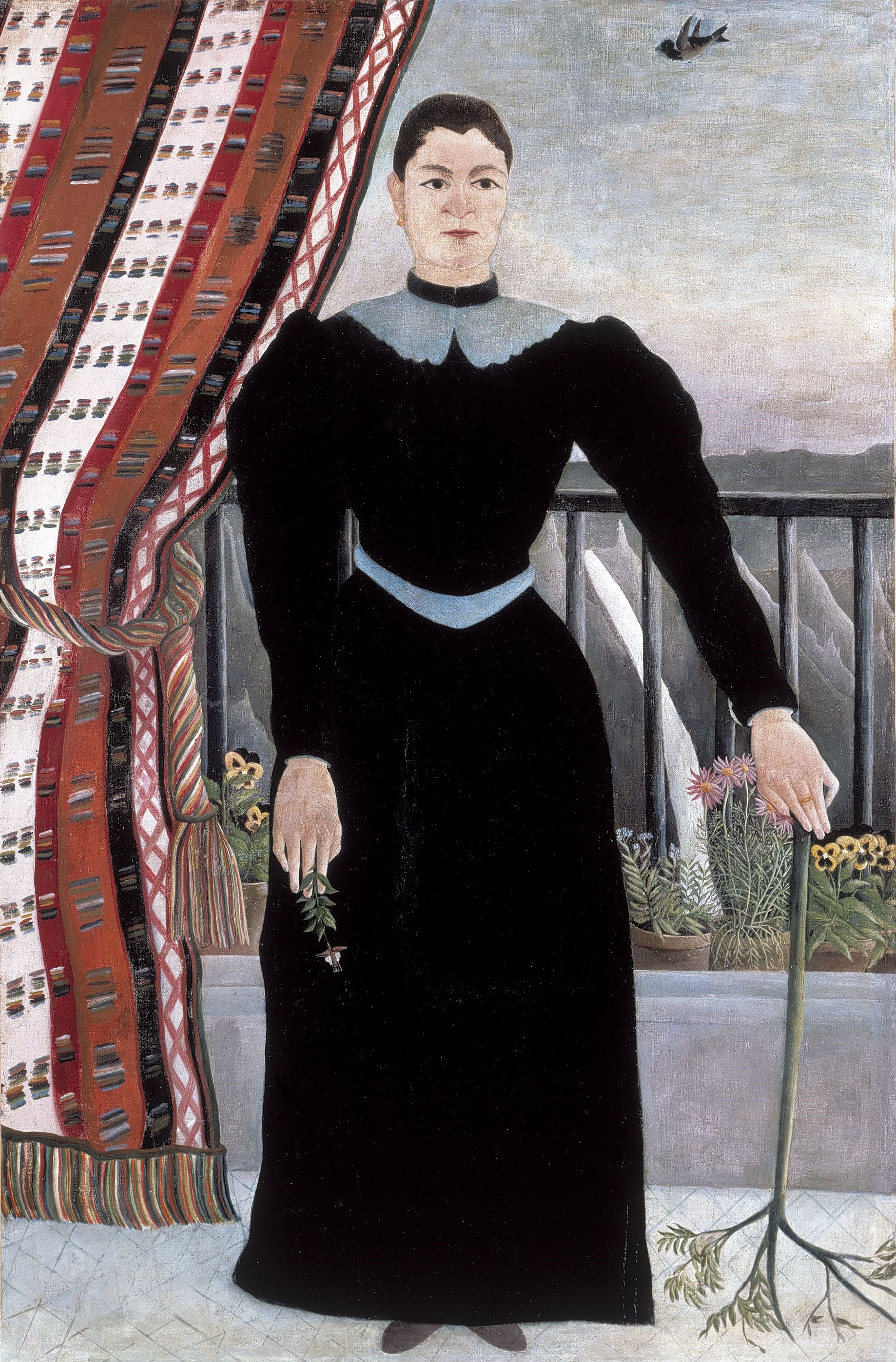 Portrait einer Frau - Henri Rousseau
