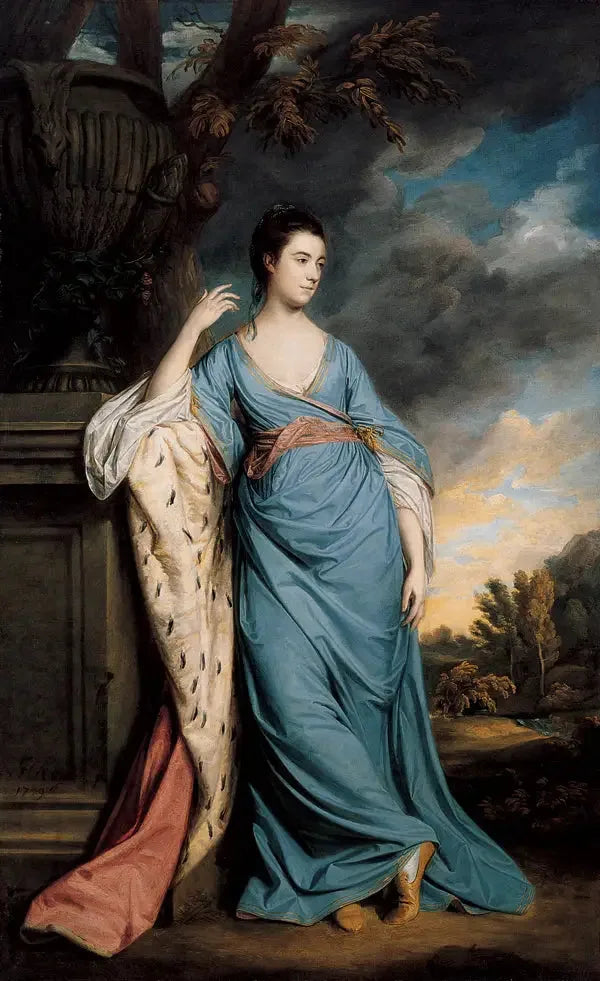 Portrait einer Frau - Joshua Reynolds
