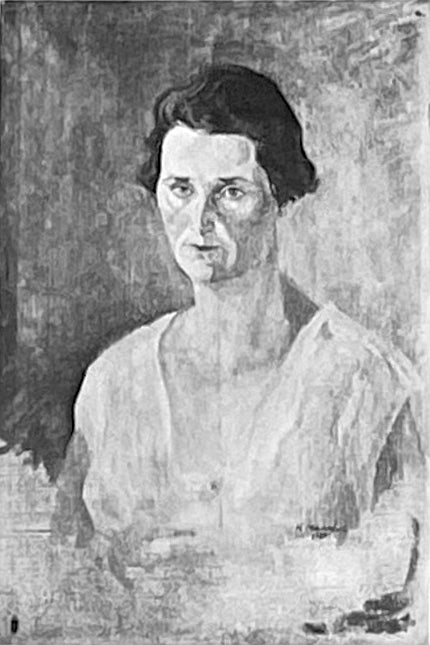 Porträt einer Frau - Kazimir Malevich