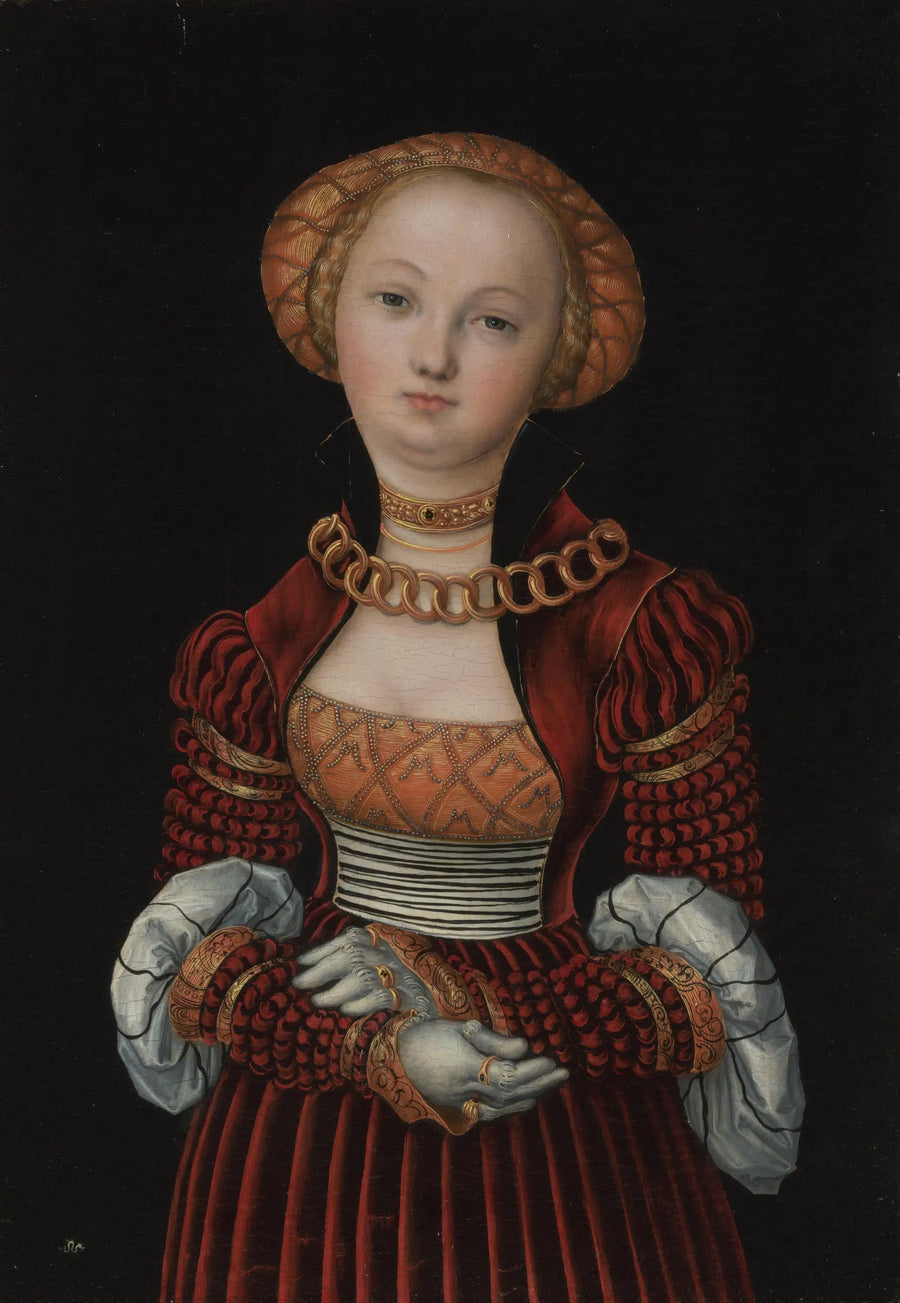 Frauenporträt - Lucas Cranach der Ältere