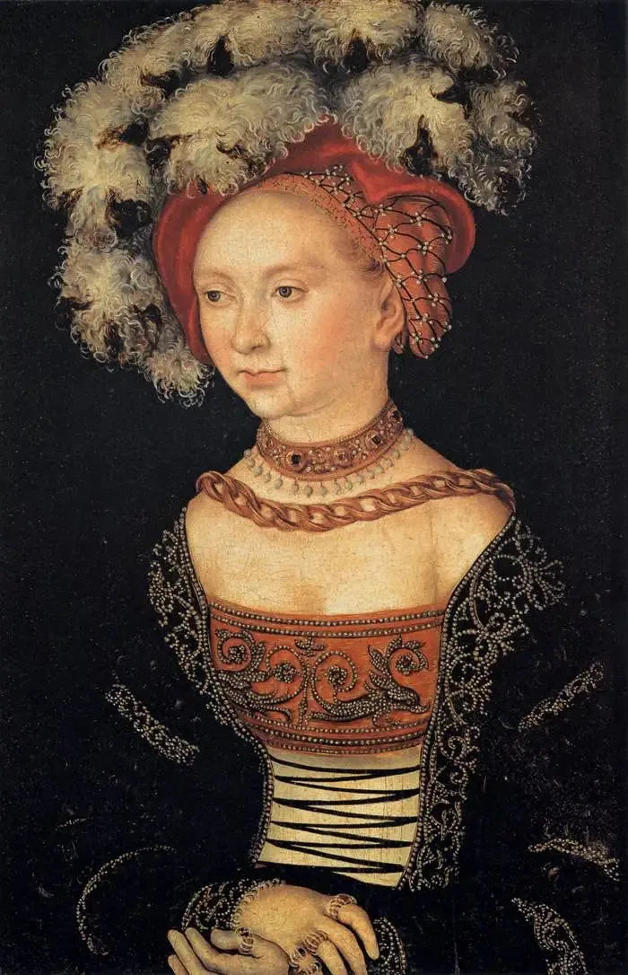 Frauenporträt - Lucas Cranach der Ältere